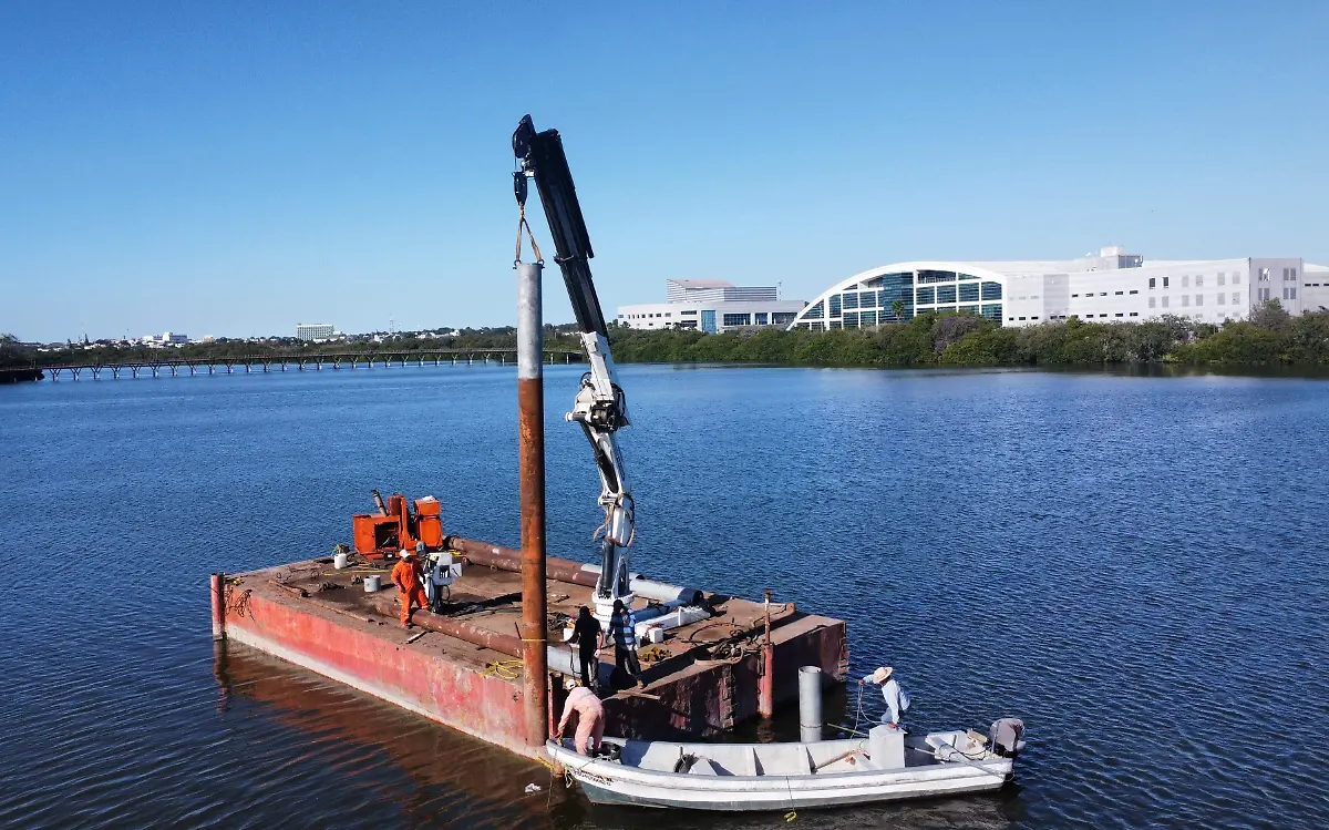 Laguna del Carpintero de Tampico tendrá fuente de 50 metros Vladimir Meza (2)